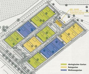 bersichtsplan BUGA-Gartenanlage 2005 Mnchen